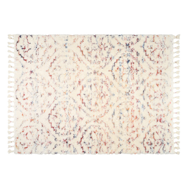 Gallery M Cream/Pale Pink Rug Wayfair.co.uk